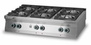 Kuchnia gazowa 6-palnikowa | Lozamet
