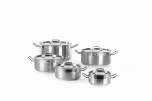 Garnek Profi Line niski z pokrywką 7,5 l śr. 280 x 120 h | Hendi