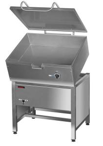 Patelnia elektryczna /nierdzewna/ przechył misy mechaniczny 64l 9,0kW | Kromet