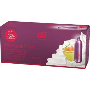 Naboje do syfonu do bitej śmietany  iSi  Professional  50 szt | Stalgast