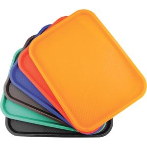 Taca fast food  czarna  350x450 mm | Stalgast