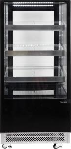 Witryna chłodnicza 300L 65x80x144 czarna | YATO