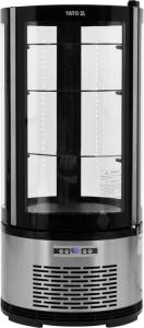 Witryna chłodnicza 100L 48x48x103 CZARNA | YATO