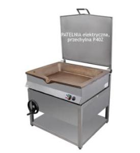 Patelnia elektryczna P40Z przechylna 9 kW wanna żeliwna | Spomasz Nakło