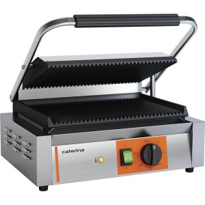 Kontakt grill  Panini  ryflowany  Caterina  P 2.2 kW | Stalgast