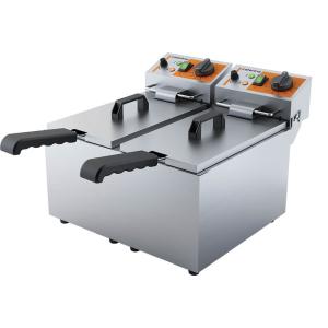 Frytownica elektryczna  2-komorowa  Caterina  V 2x5 l  P 4 kW | Stalgast