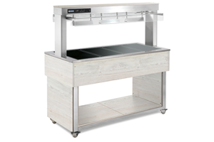 Witryna grzewcza szklana TR - brown+ 4 | RM Gastro 