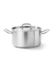 Garnek średni Kitchen Line z pokrywką 5,5 l śr. 240 x 135 h | Hendi