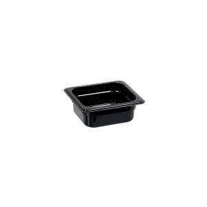 Pojemnik z poliwęglanu  czarny  GN 1/6  H 100 mm | Stalgast PROMOCJA