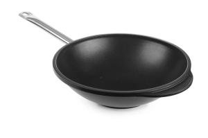 Patelnia Wok z odlewu aluminium Titanium Professional śr. 320 mm | Hendi