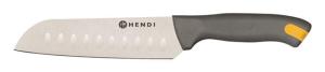 Nóż kucharski w stylu azjatyckim santoku, ze szlifem kulowym, PIRGE, 180mm Wariant podstawowy | Hendi