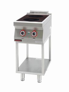 Kuchnia indukcyjna 2x3,5kW na podstawie szkieletowej | Kromet