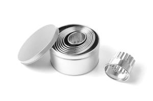 Forma do wycinania owalna - zestaw karbowana | Hendi