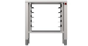 Podstawa pod piec, prowadnice na tace 5x600x400 mm, o wym. 850x787x770 mm Wariant podstawowy | Hendi