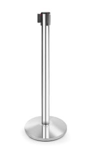 Słupek odgradzający z taśmą Wariant podstawowy | Hendi