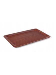 Taca antypoślizgowa drewniana - prostokątna, 360x460 mm 360x460 | Hendi