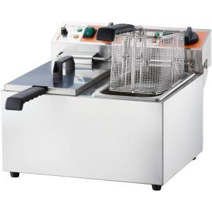 Frytownica elektryczna, 2-komorowa, pozioma, Caterina, V 2x5 l, P 2x3 kW | Stalgast