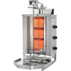 Gyros, kebab gazowy, GD 3, P 10.5 KW, G 20 | Stalgast
