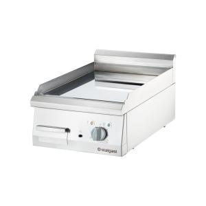 Płyta grillowa elektryczna, gładka, 4 kW, chrom | Stalgast