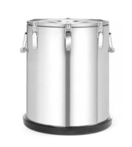 Termos Kitchen Line ze stali nierdzewnej do transportu żywności 25 l | Hendi