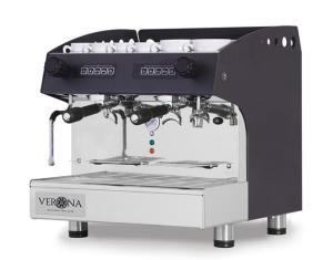 Ekspres do kawy JULIA Compact, 2-grupowy, automatyczny, czarny Wariant podstawowy | Hendi