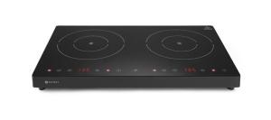 Podwójna kuchenka indukcyjna 2000W + 1500W Black Line Wariant podstawowy | Hendi