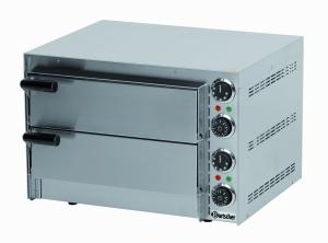 Piec do pizzy Mini 2 2 komory | Bartscher