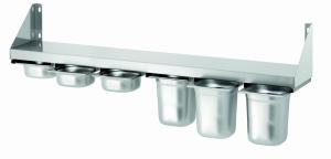 Półka na przyprawy 6x1/6GN | Bartscher