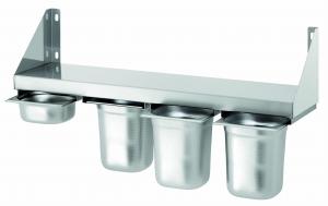 Półka na przyprawy 4x1/6GN | Bartscher