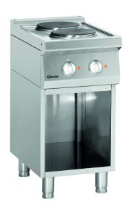 Kuchnia el. 700, szer. 400 2PL, PO | Bartscher