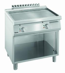 Płyta grillowa 700, szer800, gładką | Bartscher
