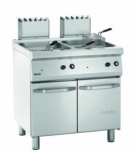 Frytownica gaz. 700 szer. 800 2x15L | Bartscher
