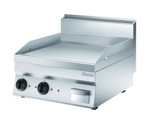 Płyta grillowa 650 szer. 600 gładka | Bartscher