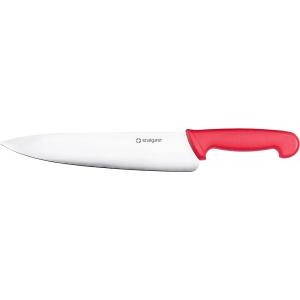 Nóż kuchenny  HACCP  czerwony  L 250 mm | Stalgast