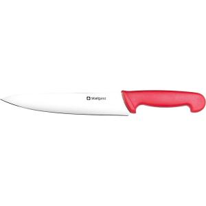 Nóż kuchenny  HACCP  czerwony  L 220 mm | Stalgast