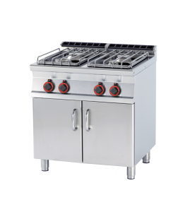 Kuchnia gazowa z szafką PC - 78 G/P | RM Gastro