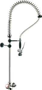 Spryskiwacz z baterią stołową DOC - 1+ | Red Fox