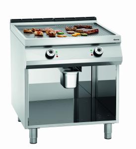 Płyta grillowa elektryczna, 1/2+1/2, PO | Bartscher