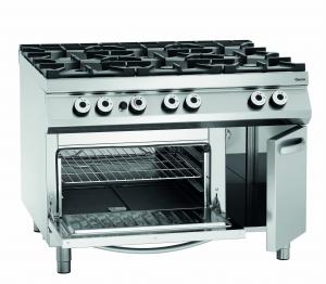 6paln.kuchnia gaz,piek.gaz.2/1GN,NS | Bartscher