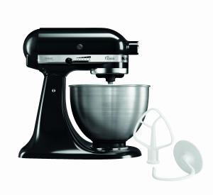 KitchenAid 5K45SSEOB, czarny, 4,28L | Bartscher