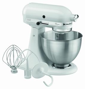 KitchenAid 5K45SSEWH, biały, 4,28L | Bartscher