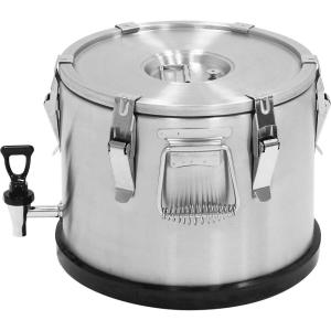 Termos stalowy z kranem  V 15 l | Stalgast