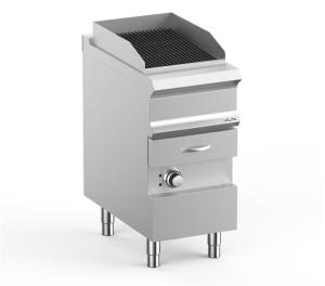 Grill wodny elektryczny pojedynczy na podstawie z szufladą na wodę, linia DominaPro 700 | Hendi