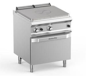 Płyta grzewcza gazowa z piekarnikiem gazowym GN2/1, linia DominaPro 700 | Hendi