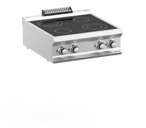 Kuchnia ceramiczna stołowa z 4 stanowiskami grzewczymi, linia DominaPro 700 | Hendi