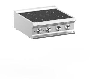 Kuchnia indukcyjna stołowa z 4 stanowiskami grzewczymi, linia DominaPro 700 | Hendi