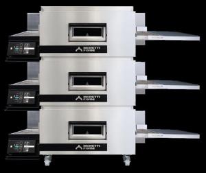 Elektryczny piec taśmowy TT96 3 komory z podstawą | Hendi