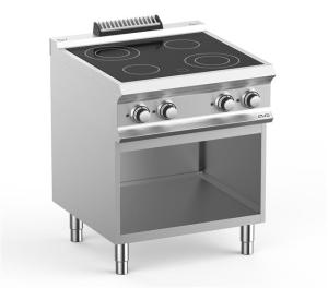 Kuchnia elektryczna ceramiczna 4 - płytowa DominaPro 700 | Hendi