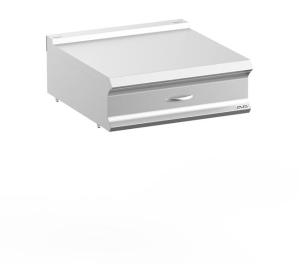 Blat neutralny linia DominaPro 700 szer. 700 mm, z szufladą, wersja stołowa | Hendi