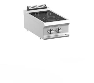 Kuchnia ceramiczna stołowa z 2 stanowiskami grzewczymi, linia DominaPro 700 | Hendi